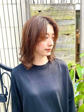 センスヘア(SENSE Hair) 大人可愛いミディアムミディアムレイヤー♪