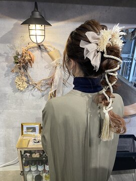 ヘアセット シャンプーアンドスパ専門店 ウルー(Uruu) 【式典スタイル】天神/天神駅/早朝/ヘアセット/着付け