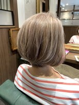 ルームヘア 経堂店(Room hair)&nbsp;ボブ/グレージュ/大人女性/レイヤー/ショート[経堂]