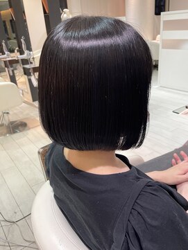 エアー 銀座(air) ★岡田有加★20代30代★銀座★つやっとまるみボブ