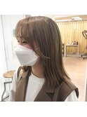髪質改善ミルクティーベージュ