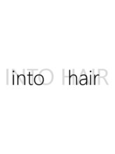 into hair