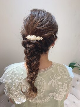 ネオリーブルカ 御茶ノ水店(Neolive Luca) ロング編みおろしスタイル