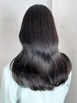 アイティー バイ アルバム 浦和店(IT by ALBUM) ブルーブラック_グレージュカラーボブウルフ_ba400101