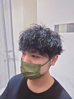 パシフィックダズールコパン(Pacific Dazzle copain)&nbsp;神戸メンズツイスパ　波巻き　シークレットパーマ