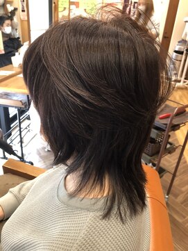 フレンズ 手稲店(friend's) アウトラインを繋げたカット