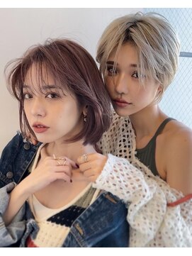 イヴォークトーキョーオーサカ(EVOKE TOKYO osaka) ナチュラルモード×マッシュショート