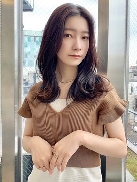 シエルバイアフロート(ciel by afloat) 〇ナチュラル くびれヘア チョコレートカラー