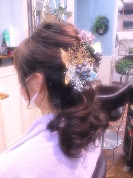 アポジェヘアー(apogee Hair) 卒業式アレンジメント