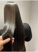 《髪質改善》スモーキーベージュ×髪質改善トリートメント