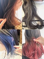 アズーア ヘアーアンドスパ(azure hair&spa) デザインカラー