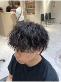 波巻き/ハイライト/マッシュパーマ/ウルフ[横浜駅]