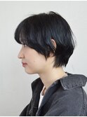 20代30代40代イメチェン似合わせカットフルバングショートヘア