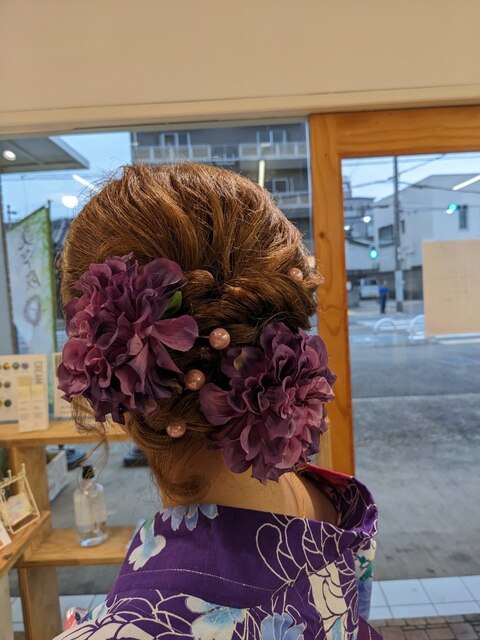 浴衣＆ヘアセット