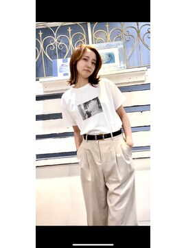 ピース トウキョウ(PEACE TOKYO) 前髪長めの大人BOB