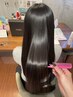 ☆藤原専用☆髪質改善ストレート+メンテナンスカット　￥16500