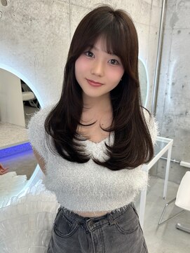 アリュウル 表参道(ALLURE) ワンカールレイヤー×流れるお顔周りカット◎矢口