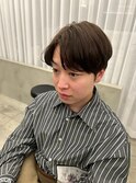 韓国マッシュ×オリーブカラー/20代/30代/40代