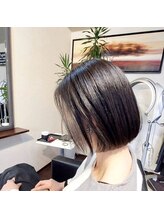 リンク ケアアンドデザイン(Link Care&Design) サロンスタイルボブのインナーカラー