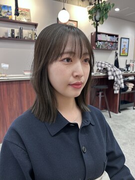 ルックアット(Look at) 【Look at】レイヤーボブ似合わせカット着物ヘア大人ガーリー