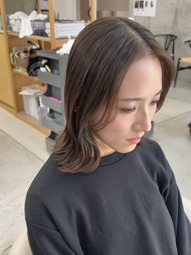 シンヘアー(SHIN HAIR) 【横田芽衣】切りっぱなしボブ