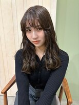 ウタ&nbsp;olivegray＊perm風