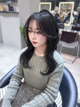 ロンドクロエ 横浜(Lond Chloe) メルティカラーフェミニンロング似合わせカット韓国ブリーチなし