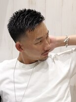 ヨシザワインク プレミアム 横浜 桜木町店(YOSHIZAWA Inc. PREMIUM)&nbsp;25サマーアワードカジュアル爽やかアップバングスキンフェード