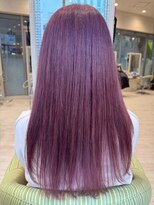ビス フルール 日暮里店(Vis fleur)&nbsp;ロングヘア/ダブルカラー/ピンクパープルカラー
