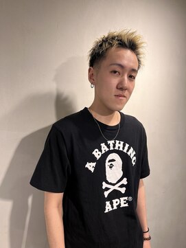 アカヒゲ 新札幌店(AKAHIGE) スパイキーショート