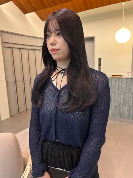 ローレンアオ(LOREN AO) イメチェン/ホワイトブロンド/外ハネボブ/美髪/矢場町