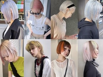 ペレ 栄店(PELE)の写真/最新trendと『可愛い』にこだわる実力派スタイリスト集団！[名駅/栄/インナーカラー/ダブルカラー/学割U24]