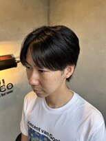 メンズココ 清澄白河店(MENS COCO)&nbsp;ナチュナルセンターパート刈り上げマッシュツーブロック