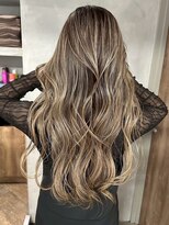 アポロ 横浜駅店(apollo) xバレイヤージュ/ホワイトグレージュ/レイヤーカット