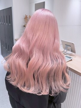 ベレーザ 渋谷神南(Beleza) 16253ブリーチ&ダブルカラー渋谷ホワイトピンクモーヴピンク