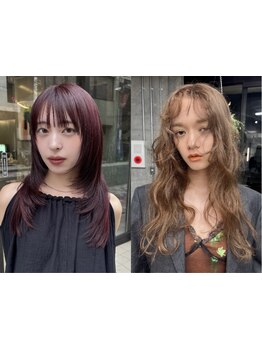 落ち着いた定番カラーから透明感のある最旬カラーまで♪自分だけのカラーでどんな季節もトレンドを楽しむ！