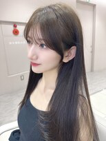 アフロート トウキョウ(AFLOAT TOKYO)&nbsp;【瀬谷凌人】大人可愛いシースルー前髪顔まわりカット韓国レイヤ