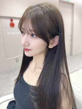 アフロート トウキョウ(AFLOAT TOKYO) 【瀬谷凌人】大人可愛いシースルー前髪顔まわりカット韓国レイヤ
