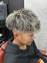 髪処田島屋 フェードメッシュツイスパ