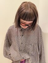 ビュートリアム265(BEAUTRIUM 265) ★アンブレラカラー/オン眉切りっぱなしボブ/白髪ぼかし銀座40代