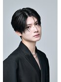 MEN'S HAIR/千葉駅/センターパート×シースルーマッシュ