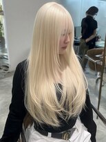 ネハス 名古屋栄店(nehus.)&nbsp;ブロンド/抜きっぱなしブリーチカラー/ウルフカット/レイヤー