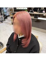 ウェーブス 大宮西口店(wave's)&nbsp;さくらピンク×レイヤー /杉田