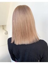 salon de MiLK 札幌大通店【サロン ド ミルク】 切りっぱなしベージュカラー!