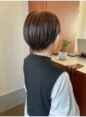大人のすっきりショートヘア