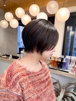 ロンドアジュール 横浜(Lond azur) 丸みショートボブ/顔周りカット/20代30代40代50代/前髪/横浜