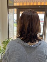 フラッフィーヘアー(FLUFFY hair)&nbsp;レイヤーカットとハイライト