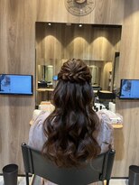 ソルビア ヘアセット(solvia)&nbsp;ハーフアップ