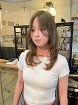 チックタック モーガン エアライン(TICK-TOCK MORGAN airline) レイヤーベージュスタイル