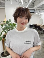 シー 自由が丘(sii.)&nbsp;無造作ショートパーマ/くせ毛風ショート/ウェーブヘア